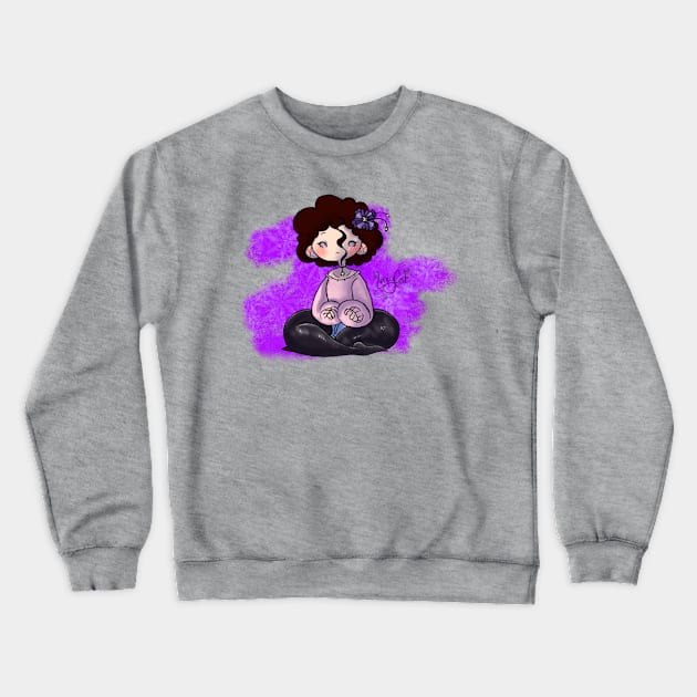 Goopy boo Crewneck Sweatshirt by LazyKat1